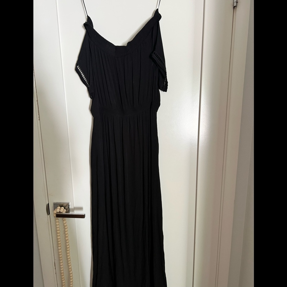Black summer dress.